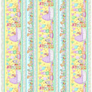 QT Little Ones Baby Animals Nursery Border - 31721-X Multi - Cotton Fabric