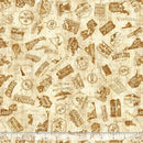 QT Mid-Atlantic Shop Hop 2026 Icons - 32147-A Tan - Cotton Fabric