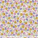 QT Mid-Atlantic Shop Hop 2026 State Flowers - 32144-Z White - Cotton Fabric