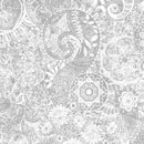 QT Mystique - 31497-KZ Gray - Cotton Fabric