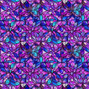 QT Night Flight Stained Glass - 30755-P Magenta - Cotton Fabric