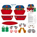 QT Noah's Ark Stuffable Panel - 27433-X - Cotton Fabric