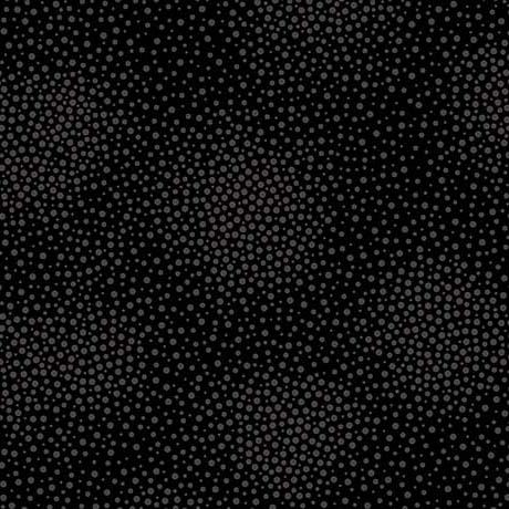 QT Quilting Illusions Dots - 31436-J Black - Cotton Fabric