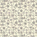 QT Rejoice Floral Scroll - 30288-E Cream - Cotton Fabric