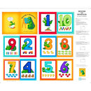 QT Sew & Go - Dexter the Dinosaur Numbers Book Panel 26763-X - Cotton Fabric