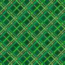 QT St. Paddy's Cheer Biased Plaid - 30824-G Green - Cotton Fabric