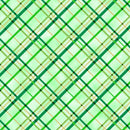 QT St. Paddy's Cheer Biased Plaid - 30824-H Mint - Cotton Fabric