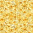 QT Sunflower FLower Blender - 31807-O Melon - Cotton Fabric