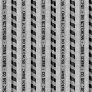 QT True Detective Crime Scene - 30721-K Gray - Cotton Fabric