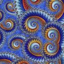 QT Twilight Swirl Scroll - 29787-B - Cotton Fabric