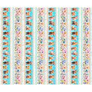 QT Udderly Adorable Cow & Floral Border Stripe - 32161-X Multi - Cotton Fabric