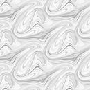 QT Virtuoso Marble - 31429-K Gray - Cotton Fabric