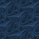 QT Virtuoso Marble - 31429-N Navy - Cotton Fabric