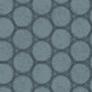 QT Wisps On The Wind Circle Geo - 31785-Q Dusty Teal - Cotton Fabric