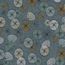 QT Wisps On The Wind Small Contempo Flowers - 31783-Q Dusty Tea - Cotton Fabric