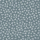 QT Wisps On The Wind Tiny Circles - 31788-Q Dusty Teal - Cotton Fabric