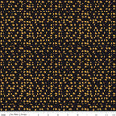 CWH Beggar's Night Stars - C14504-BLACK - Cotton Fabric