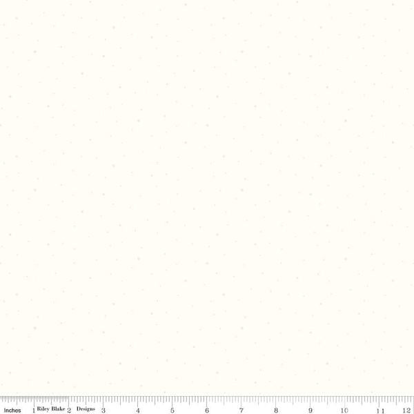 CWH Dapple Dot - C650-CREAM - Cotton Fabric