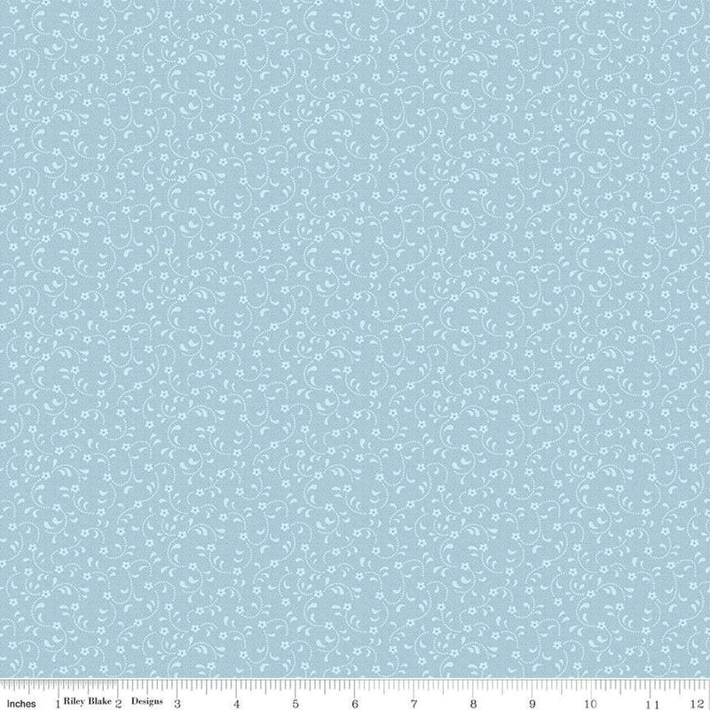CWH Floret - C675-FROST - Cotton Fabric