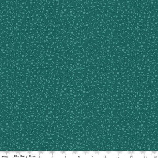 CWH Floret - C675-JADE - Cotton Fabric