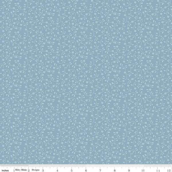 CWH Floret - C675-STONE - Cotton Fabric