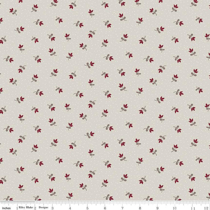 RILEY BLAKE Heartfelt - C13497-LTTAUPE - Cotton Fabric