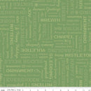 CWH Home Town Holiday - C14902-BASIL - Cotton Fabric