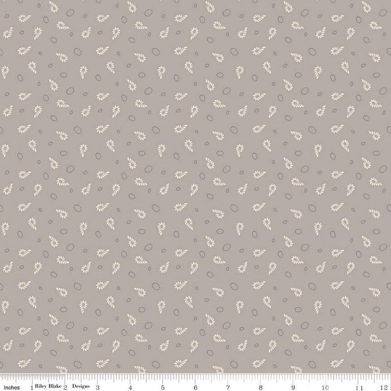 CWH Home Town Holiday - C14906-PEWTER - Cotton Fabric