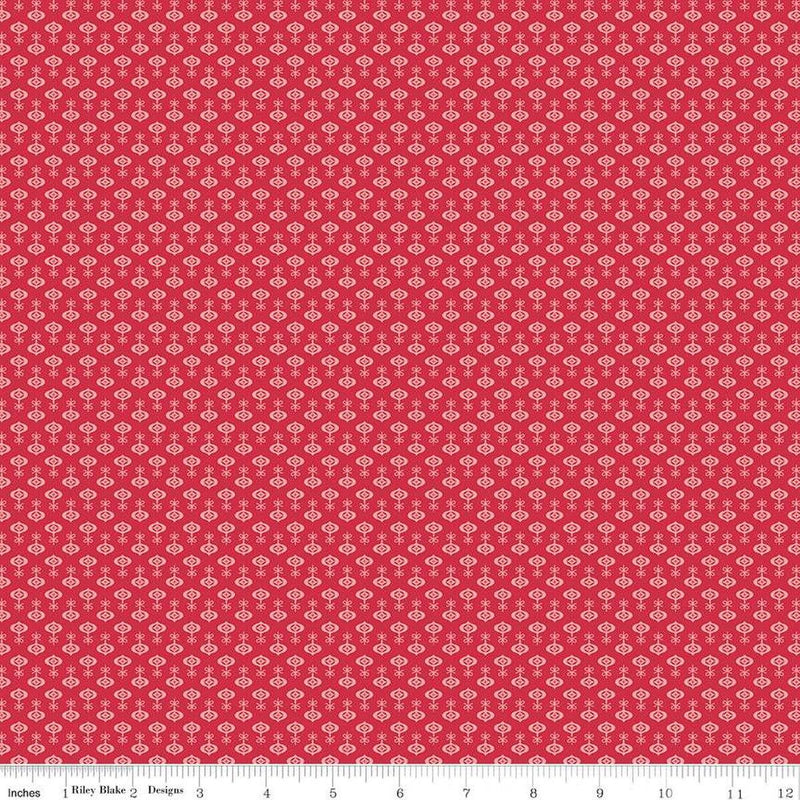 CWH Home Town Holiday - C14912-RILEYRED - Cotton Fabric