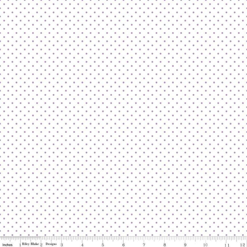 CWH Swiss Dot - C660-LAVENDER - Cotton Fabric