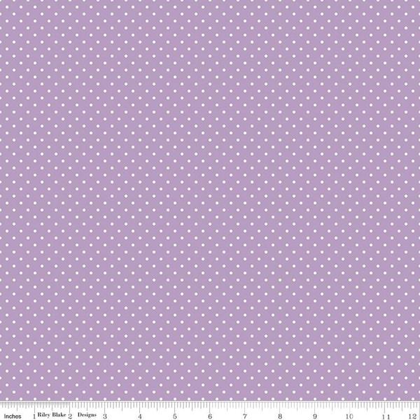 CWH Swiss Dot - C670-125 Lavender - Cotton Fabric