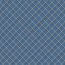 RJR Close To My Heart Criss Cross Plaid - 6042-BB3 Bluejay Blue - Cotton Fabric
