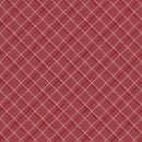 RJR Close To My Heart Criss Cross Plaid - 6042-CR4 Cardinal Red - Cotton Fabric