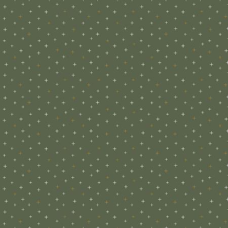 RJR Cotton & Steel Be Positive - CS108-EF31M Enchanted Forest - Cotton Metallic Fabric
