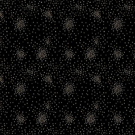 RJR Cotton & Steel Clusters - CS107-BH14M Black Hole Metallic - Cotton Fabric
