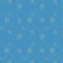 RJR Cotton & Steel Clusters - CS107-BS2M Blue Sky Metallic - Cotton Fabric