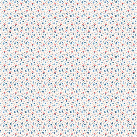 RJR Everything But The Kitchen Sink XVII Mini Posy - RJ6121-PB1 Primary Bright - Cotton Fabric