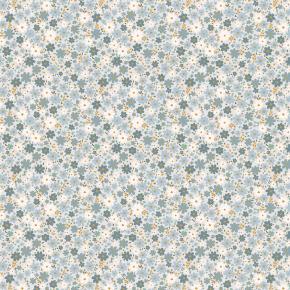 RJR Flower Magic Field of Blooms - RJ6211-PO1 Powder Blue - Cotton Fabric
