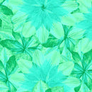 RJR Kaleidoscope Floral - RJ2400-GB12 Green & Blue - Cotton Fabric