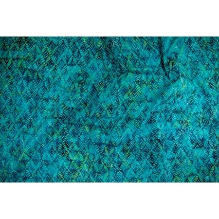 RJR Malam Batiks X Legacy Diamond - JB1004-MB3B Medium Blue - Cotton Fabric