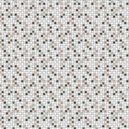 RJR Miniature Minis Foulard Geo - RJ1706-EA3 Earthy - Cotton Fabric