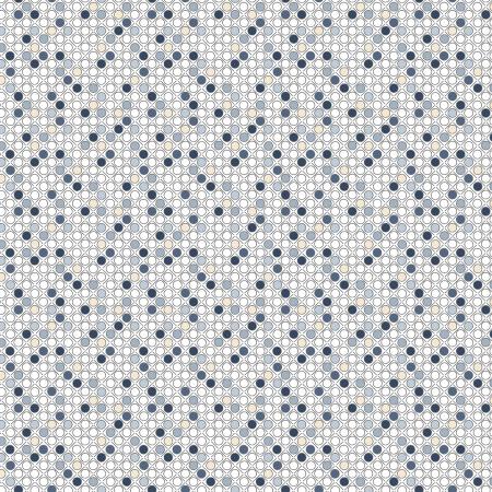 RJR Miniature Minis Foulard Geo - RJ1706-SL1 Slate - Cotton Fabric