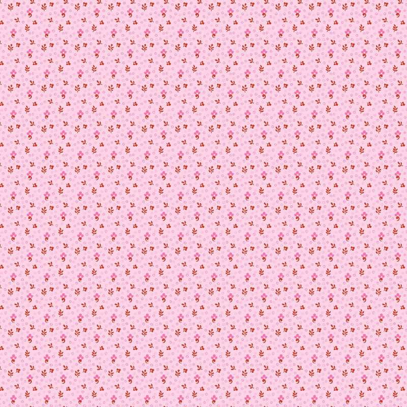 RJR Miniature Minis II Mini Posy - RJ6121-PI4 Pink - Cotton Fabric