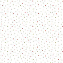 RJR Miniature Minis II Triangulate - RJ6123-WH5 White Holidays - Cotton Fabric