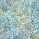 RK Artisan Batiks: Coastal Shells - 23495-68 Dusty Blue - Cotton Batik Fabric