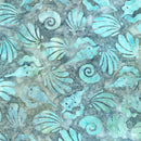 RK Artisan Batiks: Coastal Shells - 23496-215 Surf - Cotton Batik Fabric