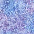 RK Artisan Batiks: Dancing Petals - 23367-61 Periwinkle - Cotton Batik Fabric