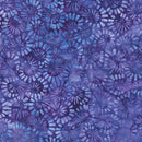 RK Artisan Batiks: Dancing Petals - 23367-77 Blueberry - Cotton Batik Fabric