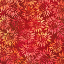 RK Artisan Batiks: Fall Splendor - AMD-22954-3 Red - Cotton Batik Fabric