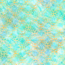 RK Artisan Batiks: Geo Earth - 23422-217 Glacier - Cotton Fabric